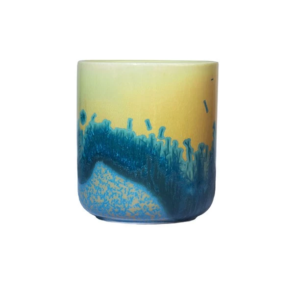 ceramic candle vessel reactive