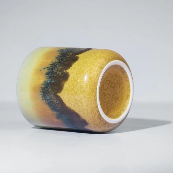 custom ceramic container for candles