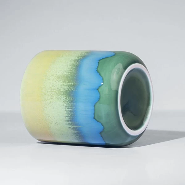 custom ceramic container for candles