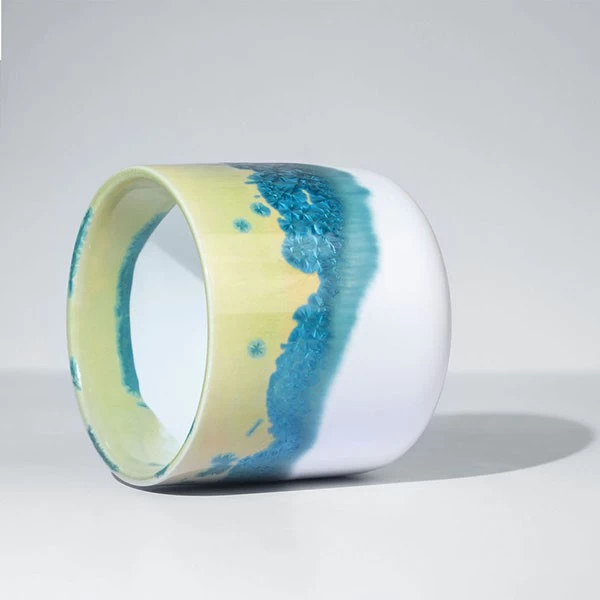 custom ceramic container for candles