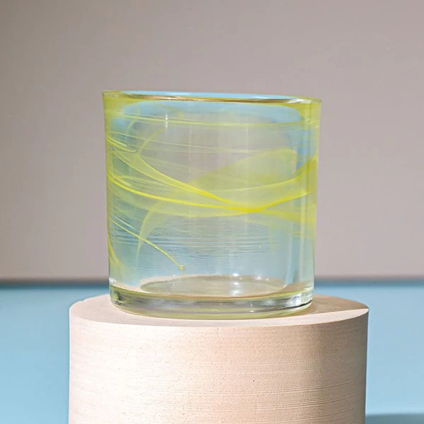 small votive candle jar