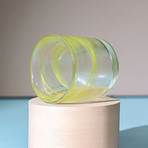 empty candle jar