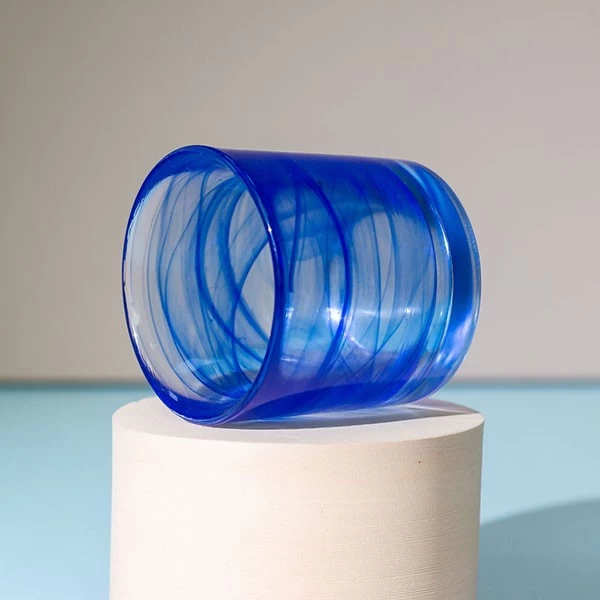 empty candle jar