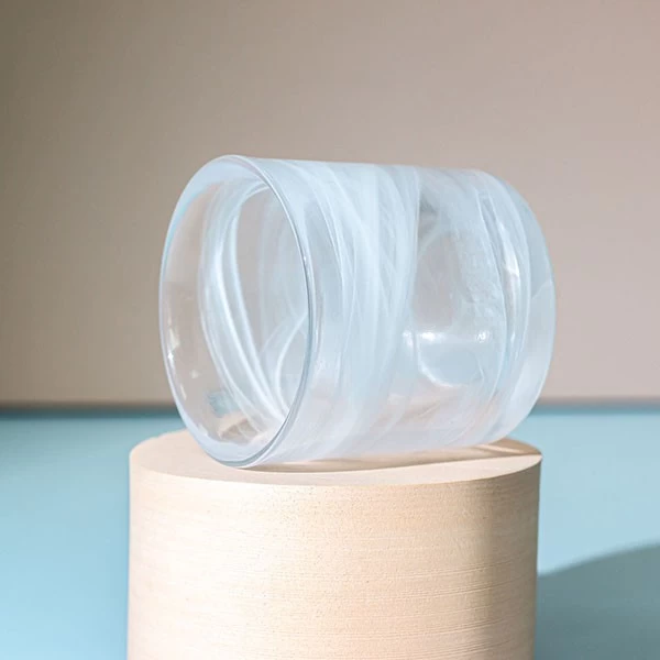 empty candle jar