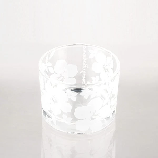 glass votive candle jar