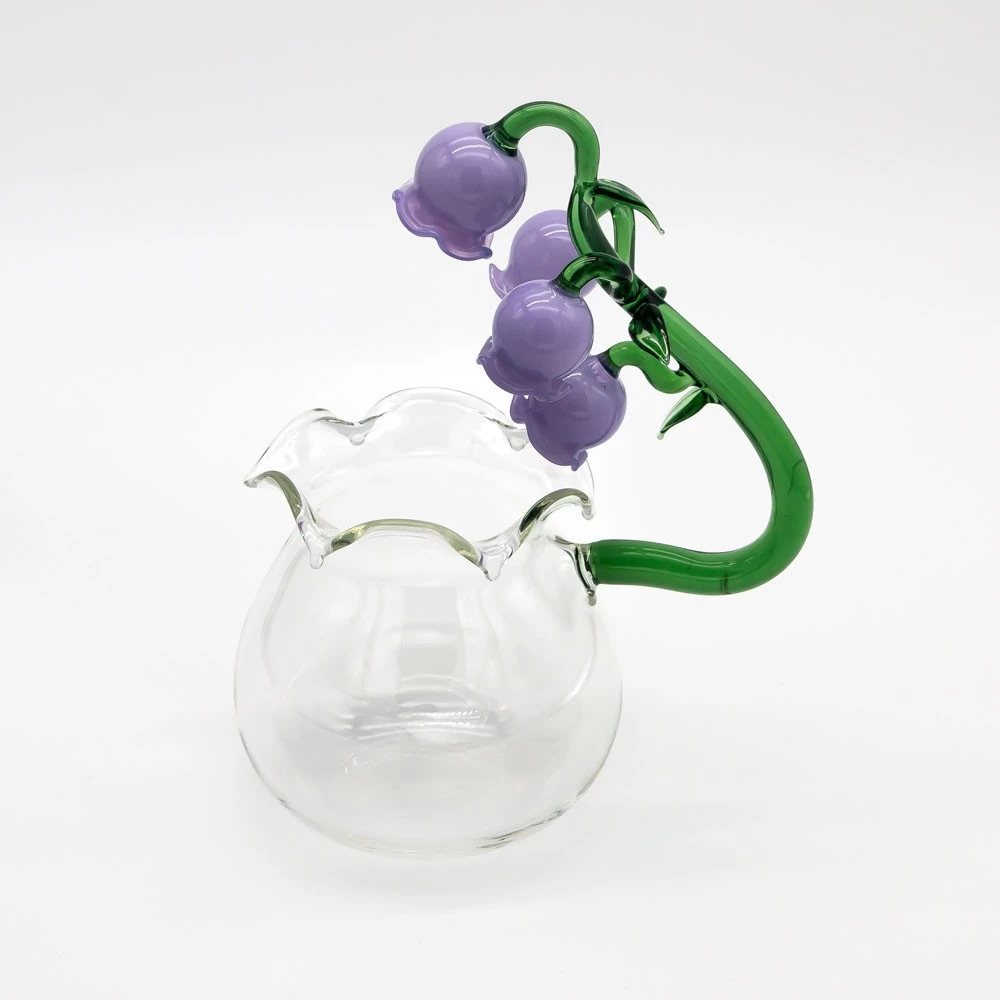 Handmade Luxury Borosilicate Glass Tea Set 