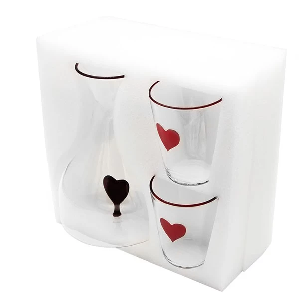 Luxury Borosilicate Water Cup with 