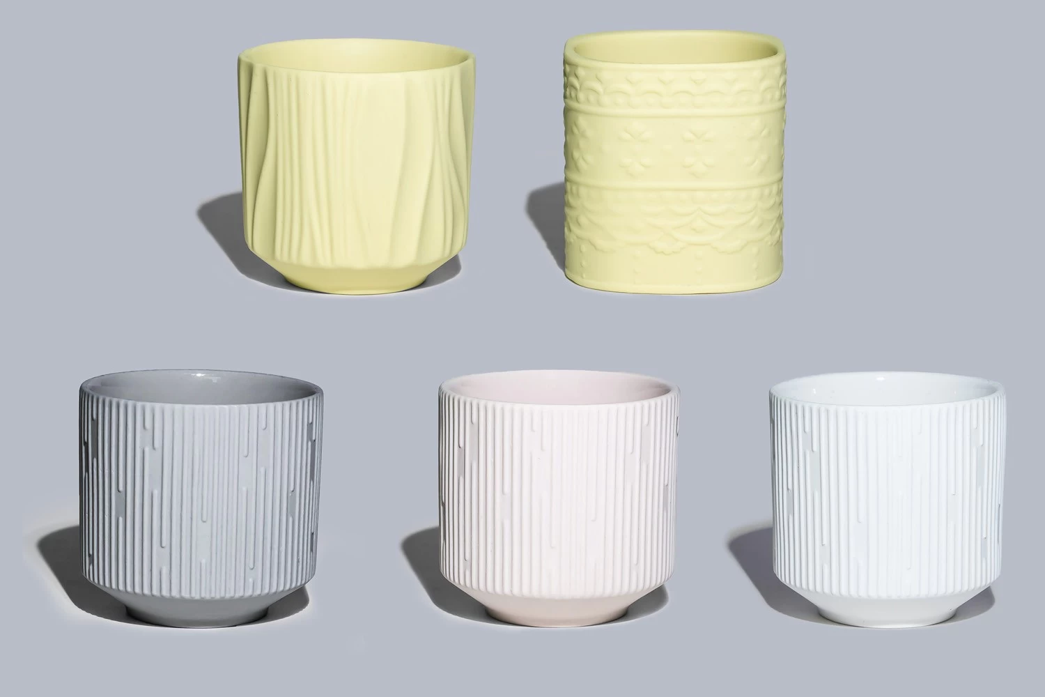 ceramic candle vessels