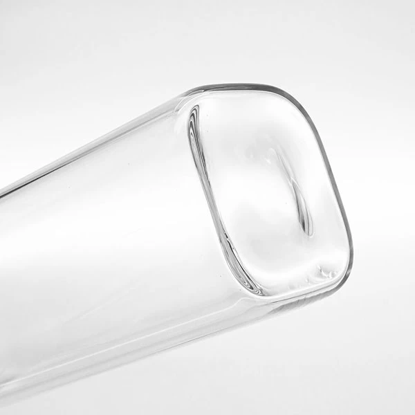 260ml square borosilicate glass vinegar bottle