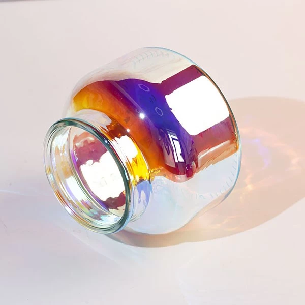 Volcano Candle Jar Iridescent Unicorn