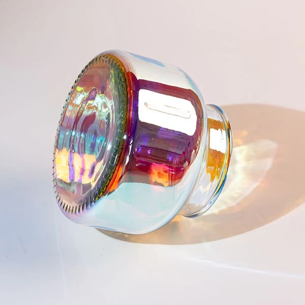 Volcano Candle Jar Iridescent Unicorn