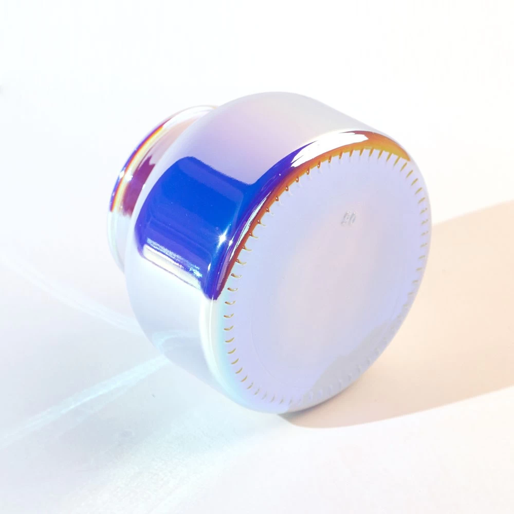 Wholesale 19oz Apothecary Candle Jar Iridescent Prism