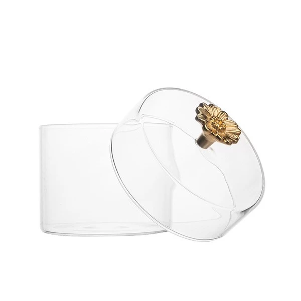 Votive Borosilicate Candle Vessel and Lid