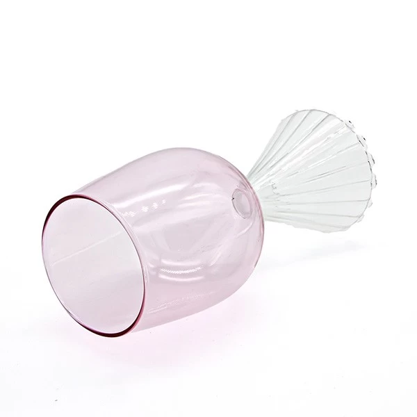Borosilicate Tutu white wine glass supply