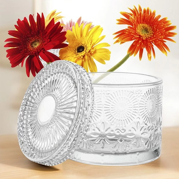 17oz Decorative Glass Jar For Sale