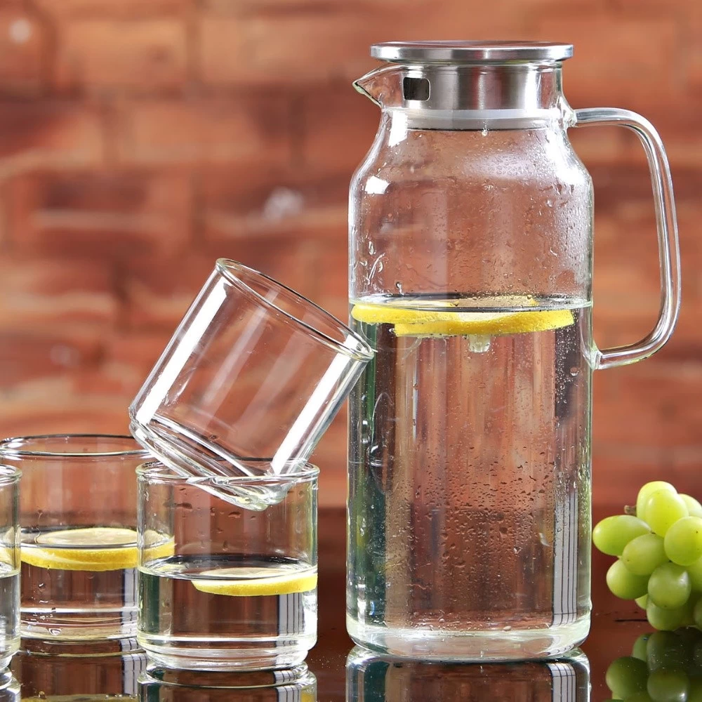 Bulk 2000ml Borosilicate Water Pitcher
