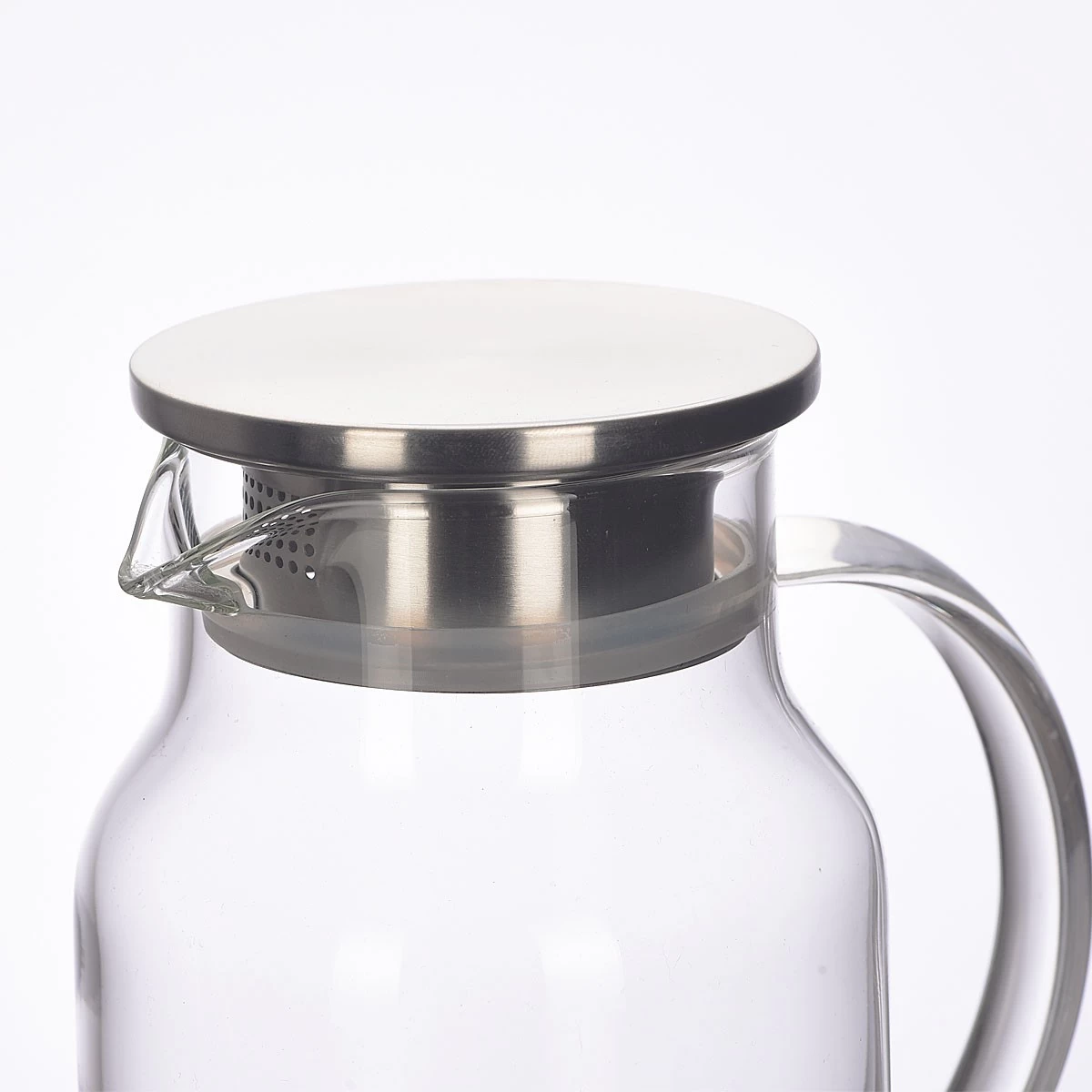 High End Quliaty Glass Cold Water Kettle Portable Water Pot Scented Tea Kettle for Home Office