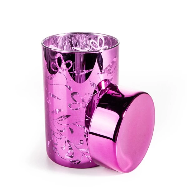 Premium Engraved Mercury Borosilicate Glass Jar Supply