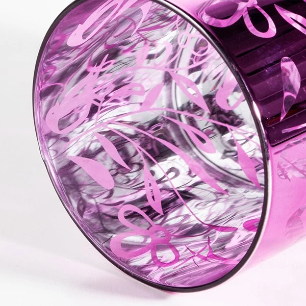 Premium Engraved Mercury Borosilicate Glass Jar Supply