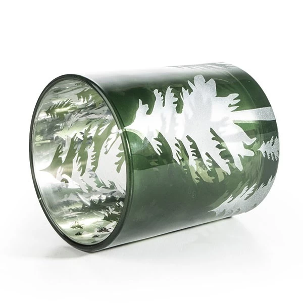 Woodland Pines Glass Jars Design and Wholesale