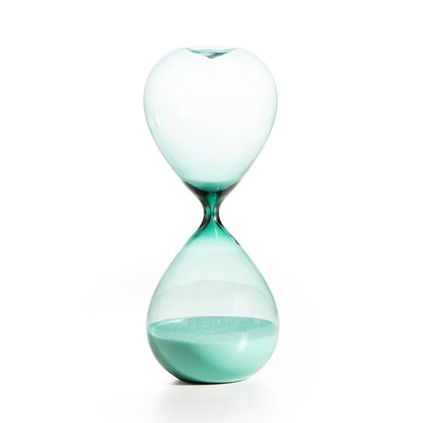 Premium Borosilicate Hourglass Sandy Timers, 3mins/5mins/15mins/30mins/45mins/60mins for home