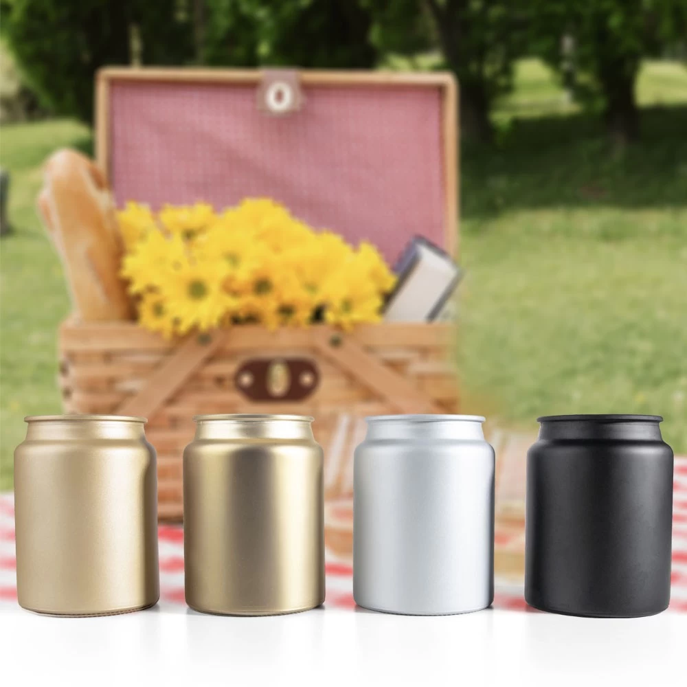 18oz Metallic Paint Apothecary Glass Jar in Gold, Silver, Copper, Black