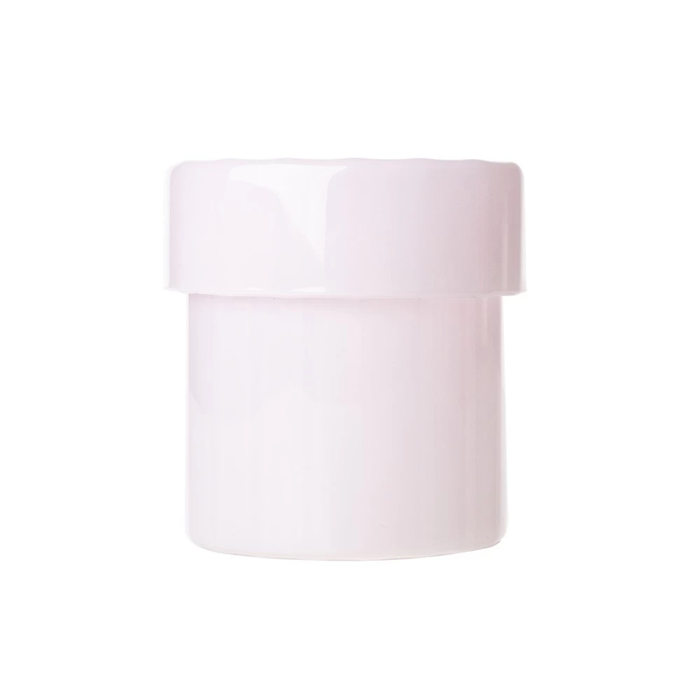 15oz Premium Colored Ribbed Borosilicate Glass Jar with Lid