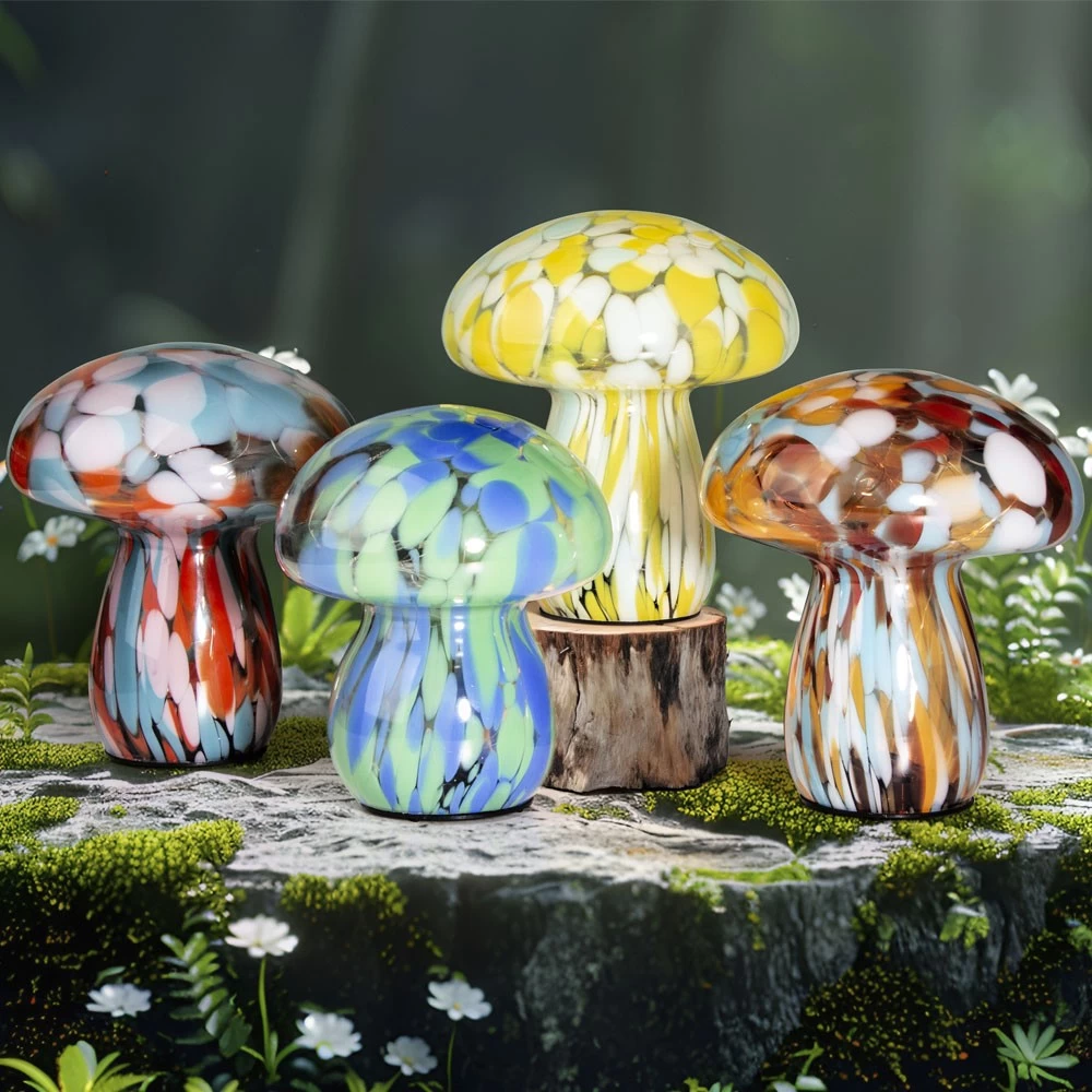Mushroom Chips Lamp D15 x H17cm