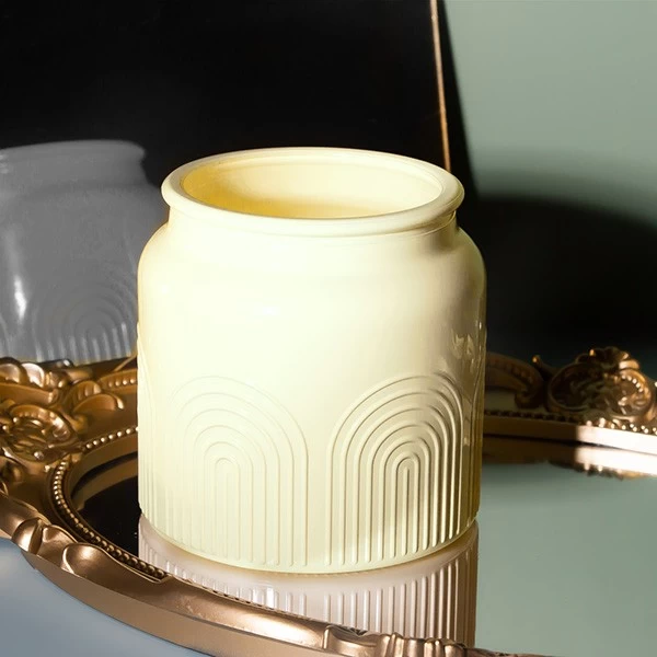 15oz Ivory Candle Jar Wholesale