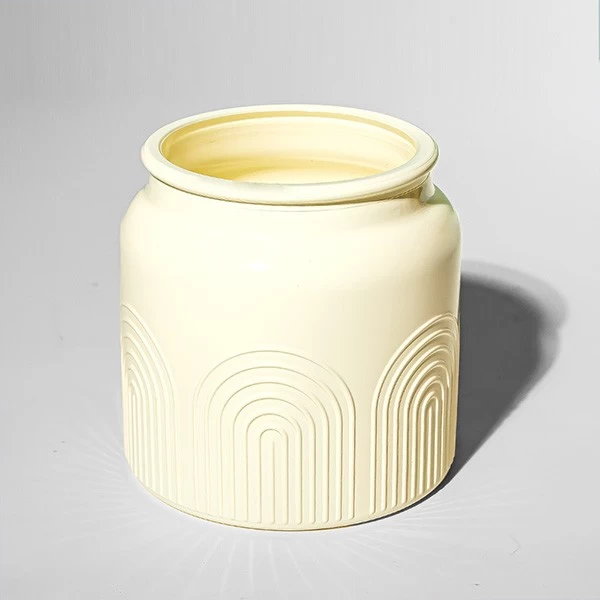 15oz Ivory Candle Jar Wholesale