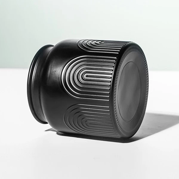 15oz Matte Black Candle Jar Supply