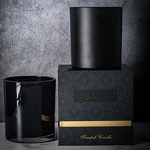 Vente en gros de bougeoirs classiques chinois en céramique noire