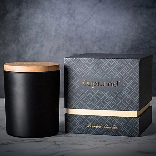 Vente en gros de bougeoirs classiques chinois en céramique noire