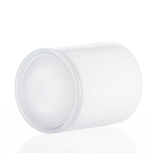 Chine Bougeoir en verre blanc usine directe