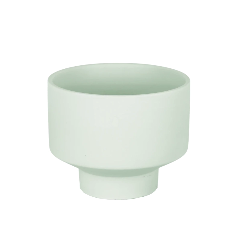 Custom printed ceramic candle jars factory