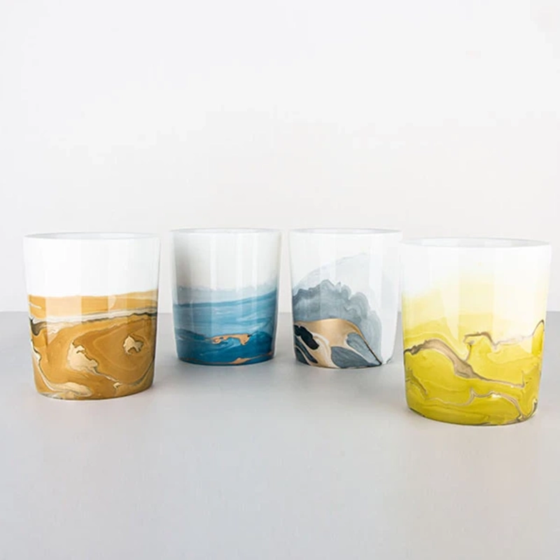 Low MOQ luxury candle containers bulk order