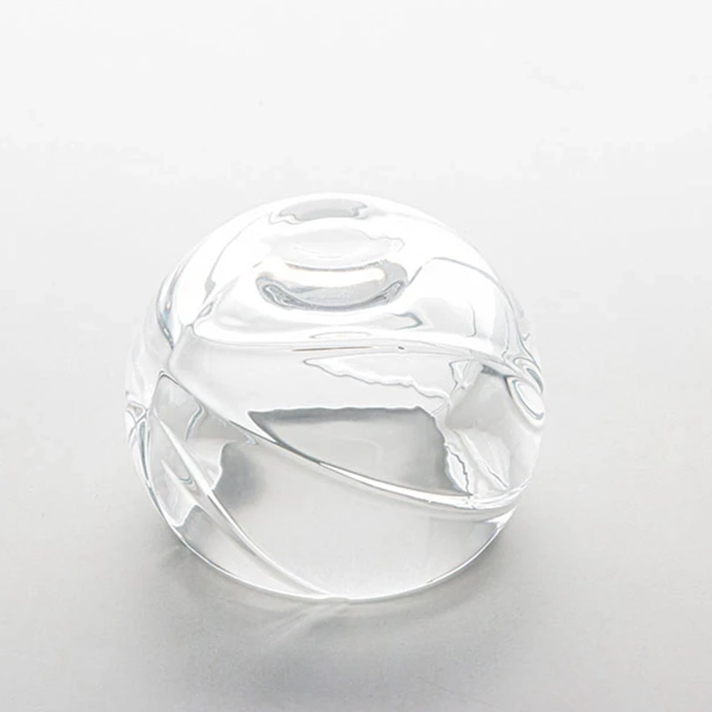 Low price frosted glass cream jars bulk