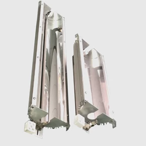 Riflettori con staffa luminosa a LED T5 T8 in lega di alluminio. Riflettore di luce
