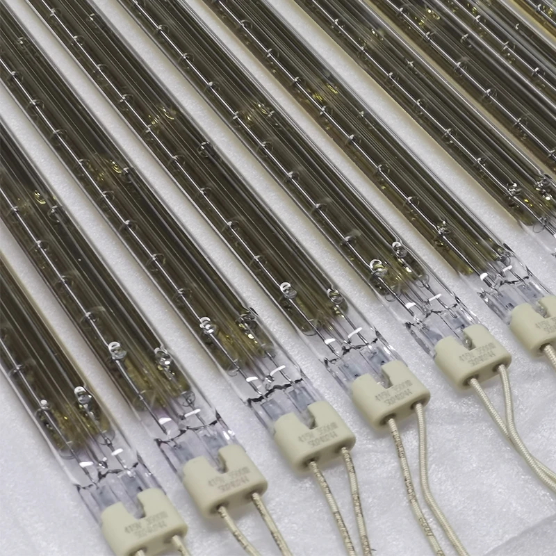 China quartz twin glass tube manufacturer