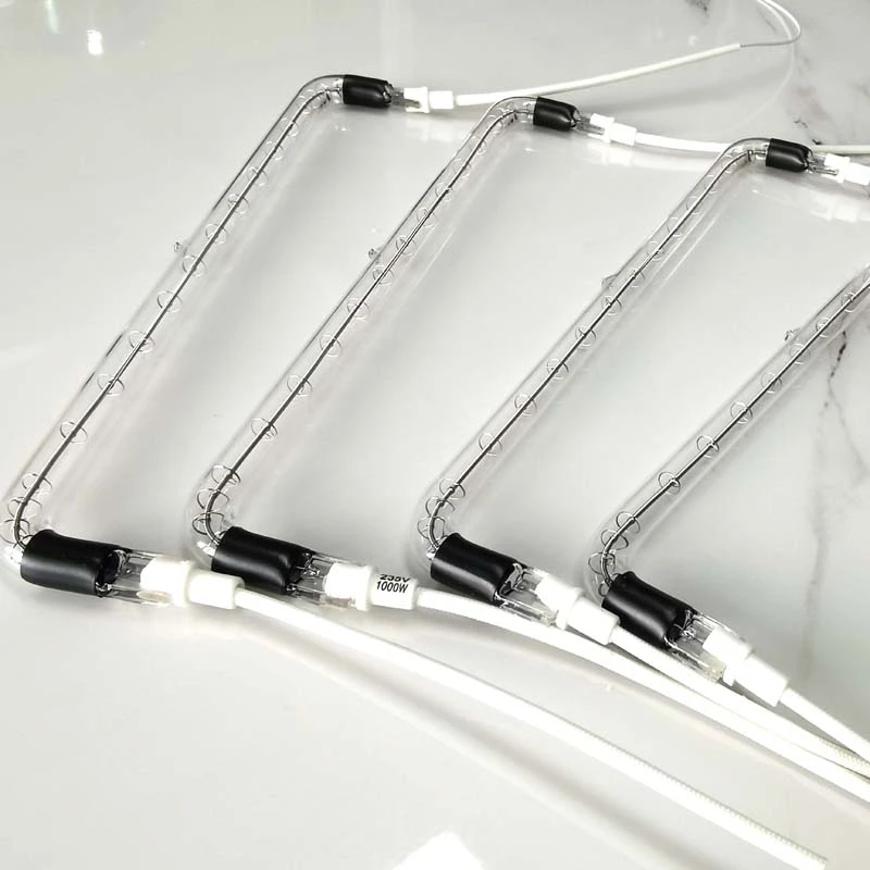 China Infrared heat lamps Curve lamp manufacturer