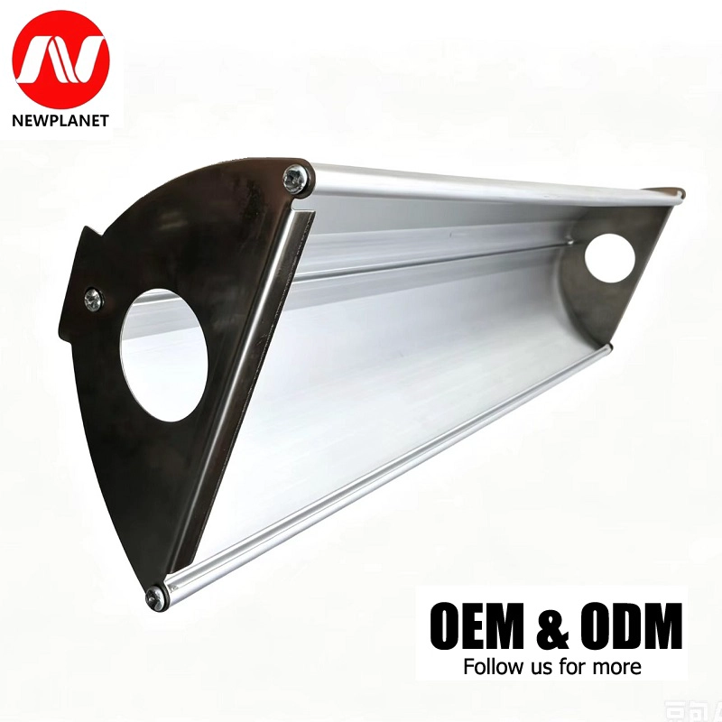 China Aluminum Reflector for Infrared Quartz Tube manufacturer
