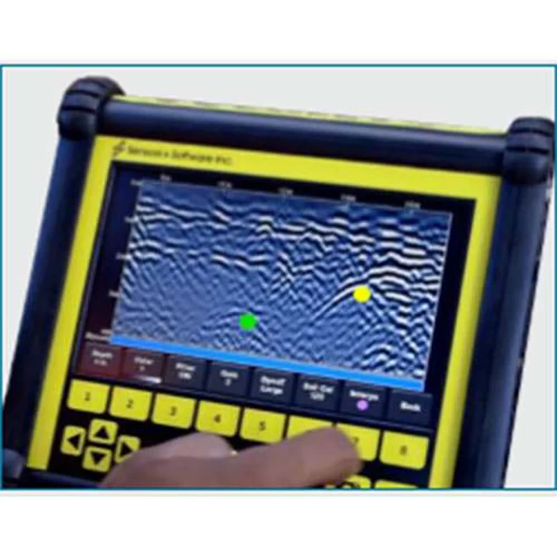 Rilevazione di prove forensi sepolti Rilevamento di radiazioni GPR Findar Forensic Scan