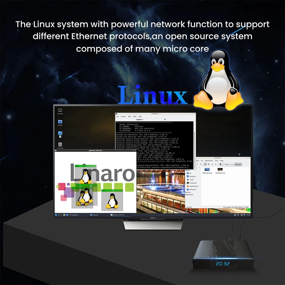Experience Compact Computing Excellence with Our Arm Linux Mini PC