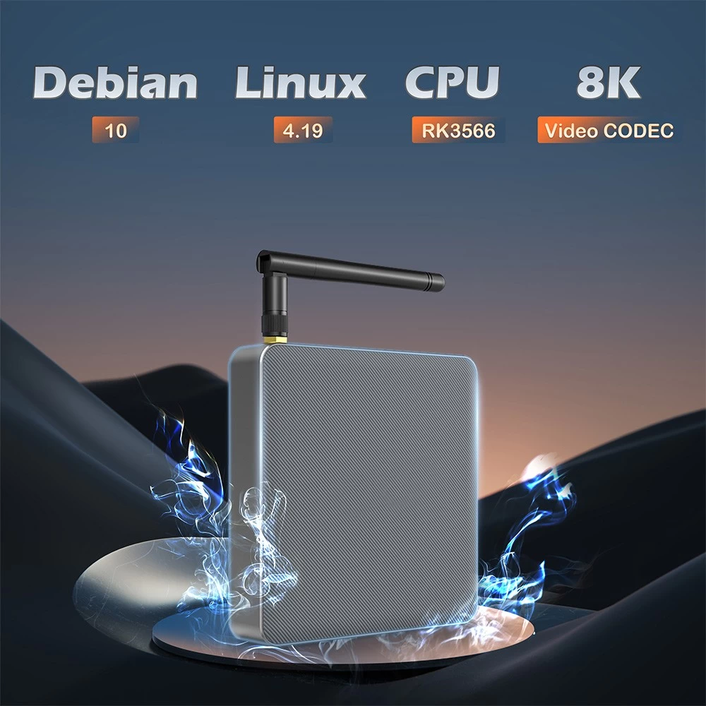 Rockchip RK3566 Quad Core Linux TV Box Support 8K ULTRA HD