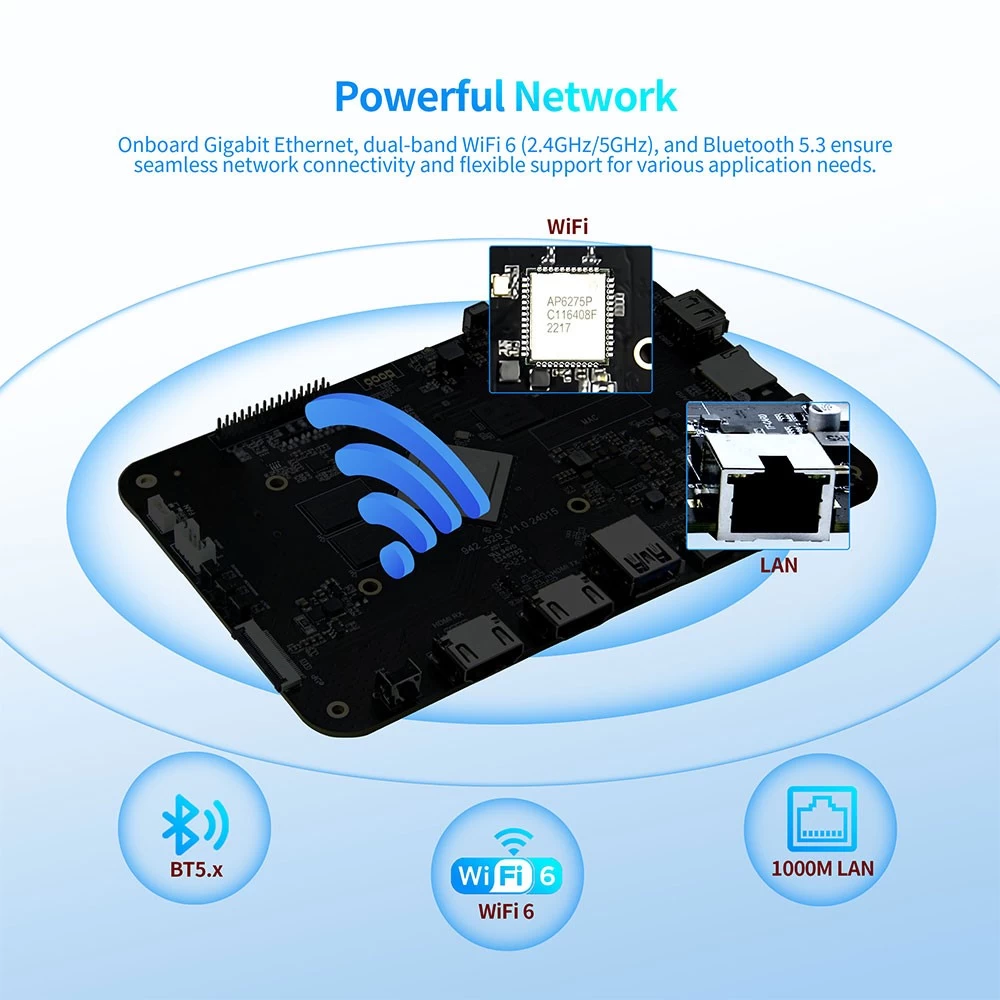 Rockchip RK3588 Octa Core Android 12 LCD Controller Board 4K 8K Ultra HD AI Artificial Intelligence