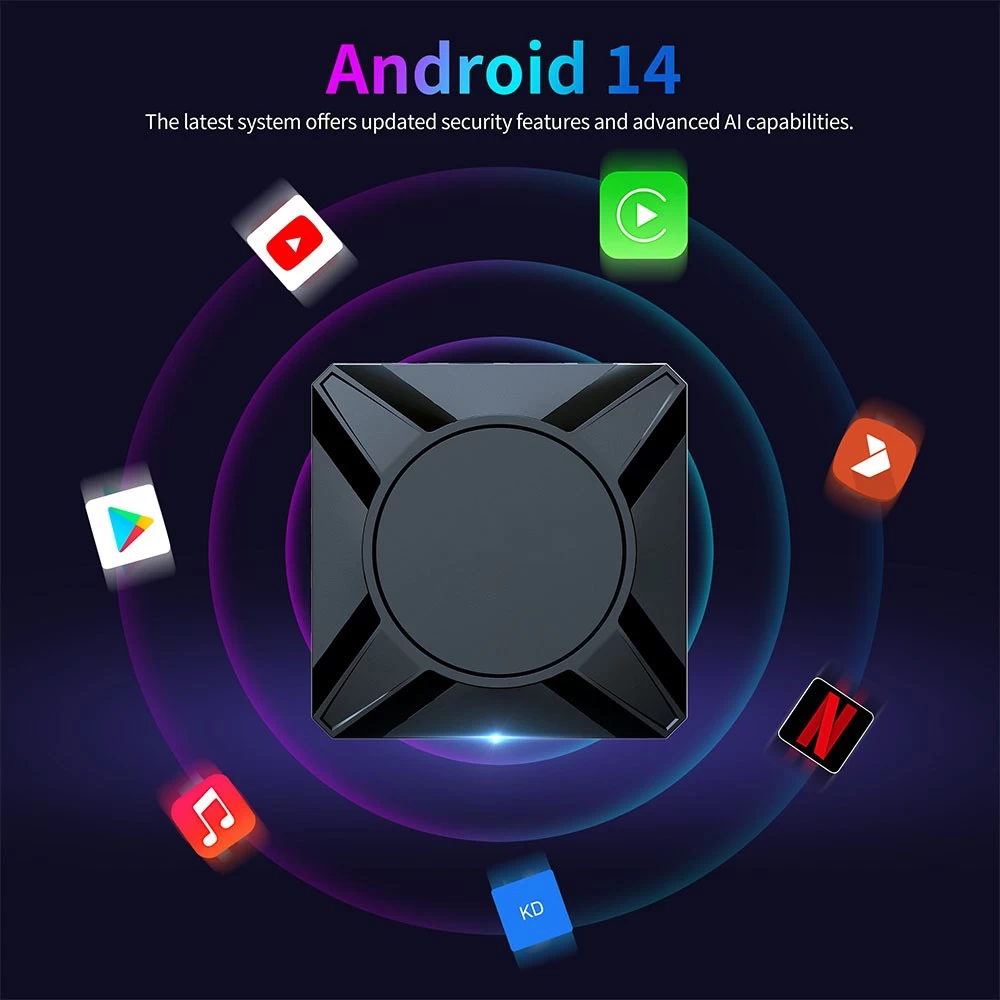 Custom Android TV Box | Amlogic S905X5M Quad Core 4K HDR10 Player | Shenzhen Tomato OEM/ODM