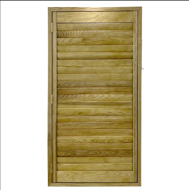 China Paulownia Brushed Wood shutter Wooden shutter—2025 manufacturer