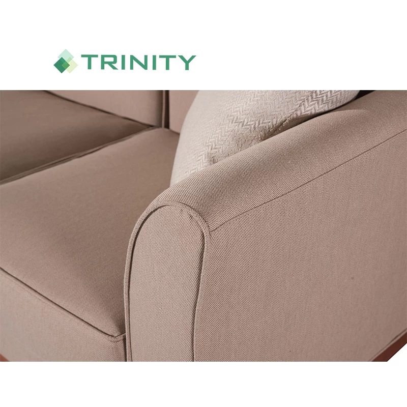 Deep Tailored American Upholstered 3 Seater Sofa for Modern Hotel Rooms