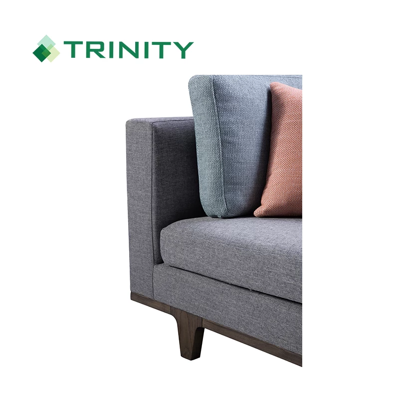 Chaise longue de chaise de sofa de tissu moderne faite sur commande de luxe pour la chambre d'hôtel