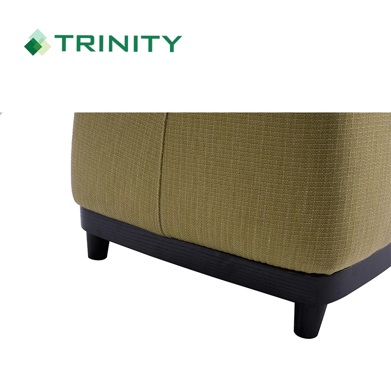 5-Star Hotel Tropical Style Low Back Dressing Chair Ottoman Stool
